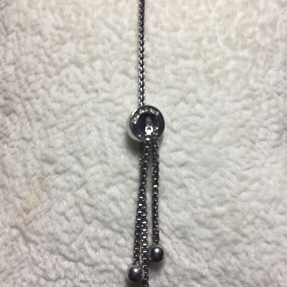 NEW Sterling Silver Garnet Bracelet-Never Worn - Picture 5 of 8